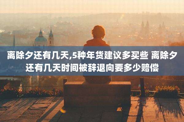 离除夕还有几天,5种年货建议多买些 离除夕还有几天时间被辞退向要多少赔偿