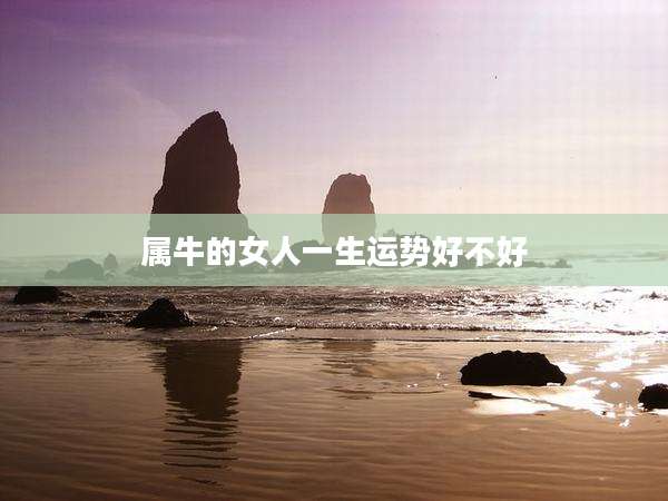 属牛的女人一生运势好不好