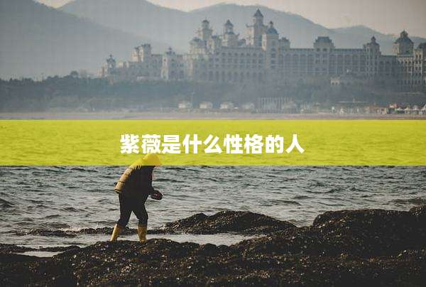 紫薇是什么性格的人