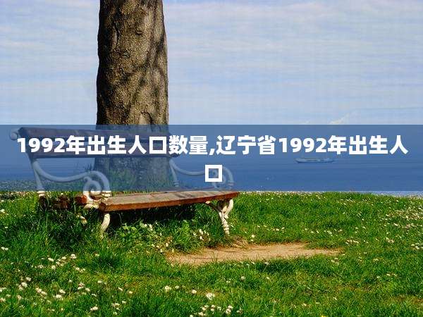 1992年出生人口数量,辽宁省1992年出生人口