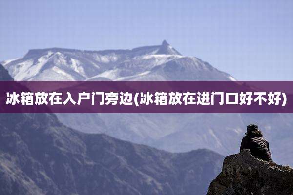 冰箱放在入户门旁边(冰箱放在进门口好不好)