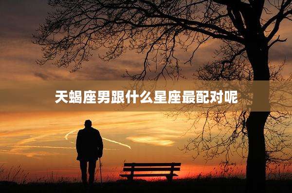 天蝎座男跟什么星座最配对呢