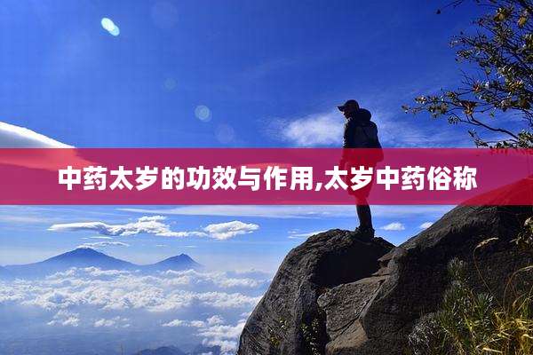中药太岁的功效与作用,太岁中药俗称