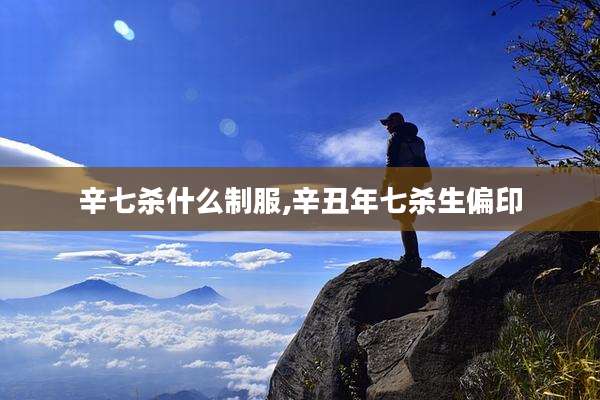 辛七杀什么制服,辛丑年七杀生偏印