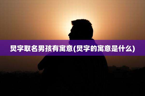 炅字取名男孩有寓意(炅字的寓意是什么)