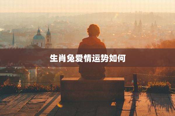 生肖兔爱情运势如何