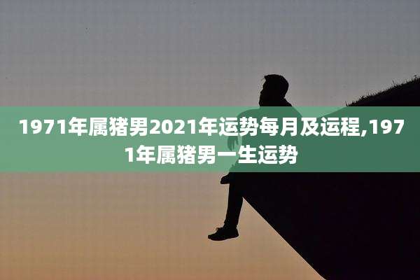 1971年属猪男2021年运势每月及运程,1971年属猪男一生运势
