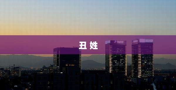 丑 姓