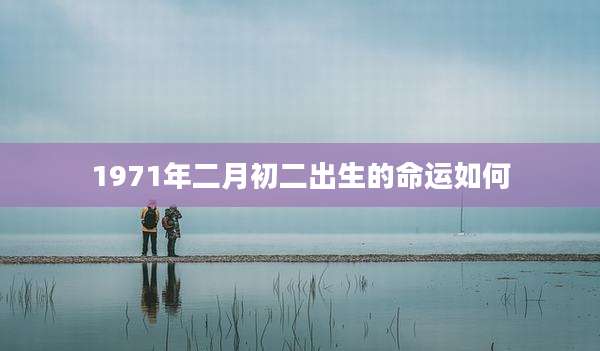1971年二月初二出生的命运如何