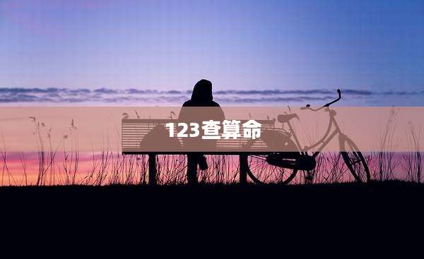 123查算命