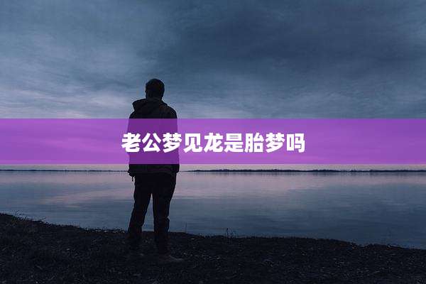 老公梦见龙是胎梦吗