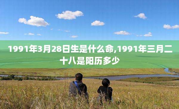 1991年3月28日生是什么命,1991年三月二十八是阳历多少