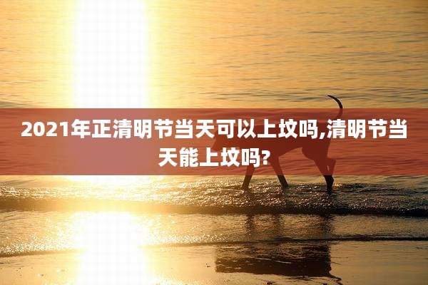 2021年正清明节当天可以上坟吗,清明节当天能上坟吗?
