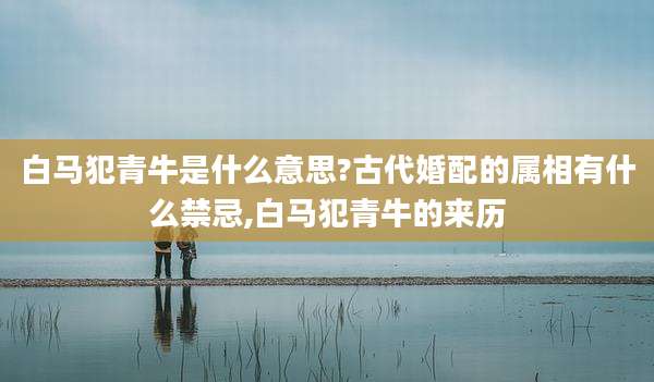 白马犯青牛是什么意思?古代婚配的属相有什么禁忌,白马犯青牛的来历