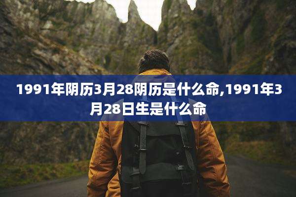 1991年阴历3月28阴历是什么命,1991年3月28日生是什么命