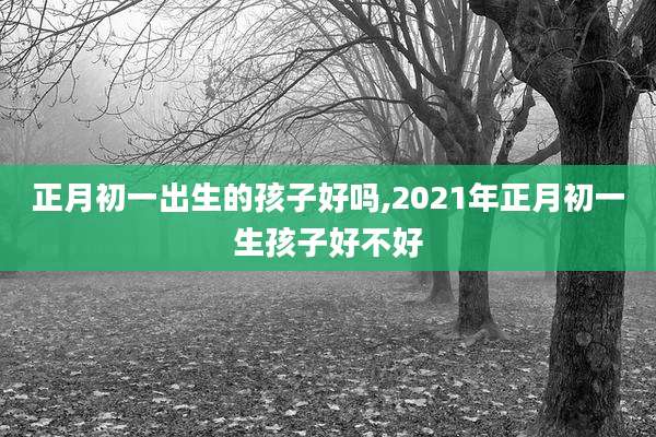 正月初一出生的孩子好吗,2021年正月初一生孩子好不好