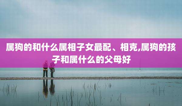 属狗的和什么属相子女最配、相克,属狗的孩子和属什么的父母好