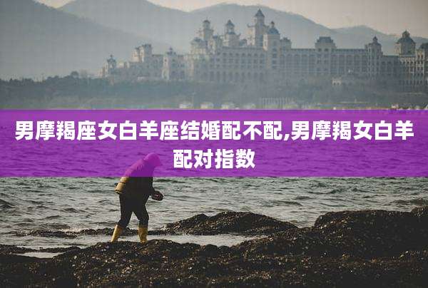 男摩羯座女白羊座结婚配不配,男摩羯女白羊配对指数