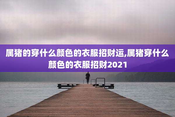 属猪的穿什么颜色的衣服招财运,属猪穿什么颜色的衣服招财2021