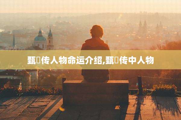 甄嬛传人物命运介绍,甄嬛传中人物