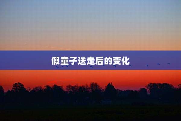 假童子送走后的变化