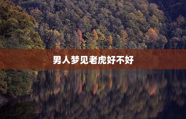 男人梦见老虎好不好