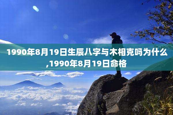 1990年8月19日生辰八字与木相克吗为什么,1990年8月19日命格