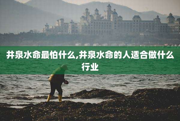 井泉水命最怕什么,井泉水命的人适合做什么行业