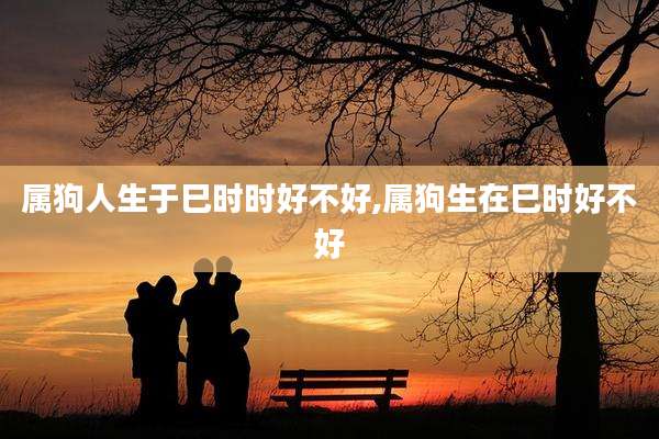 属狗人生于巳时时好不好,属狗生在巳时好不好