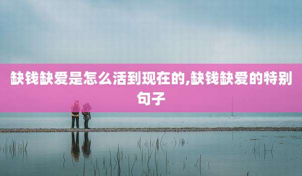 缺钱缺爱是怎么活到现在的,缺钱缺爱的特别句子