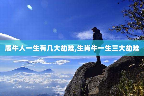 属牛人一生有几大劫难,生肖牛一生三大劫难