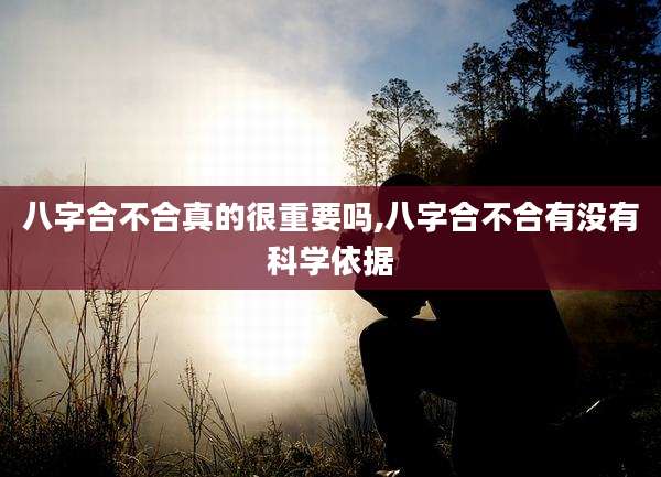 八字合不合真的很重要吗,八字合不合有没有科学依据