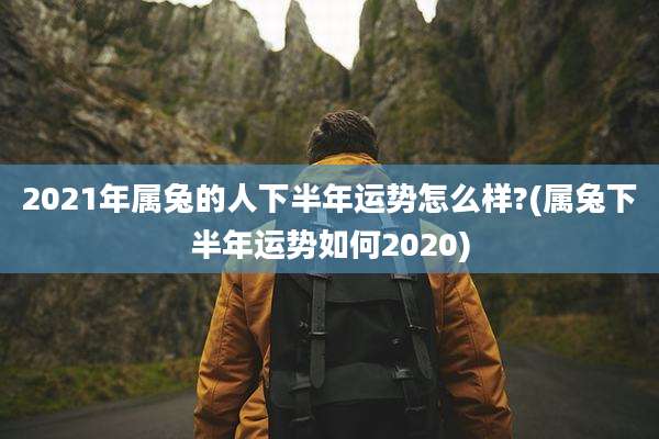 2021年属兔的人下半年运势怎么样?(属兔下半年运势如何2020)