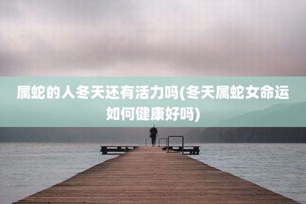 属蛇的人冬天还有活力吗(冬天属蛇女命运如何健康好吗)