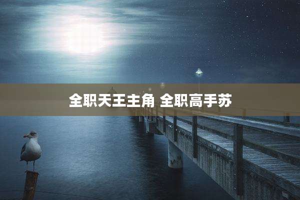 全职天王主角 全职高手苏