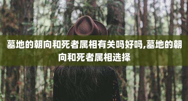墓地的朝向和死者属相有关吗好吗,墓地的朝向和死者属相选择