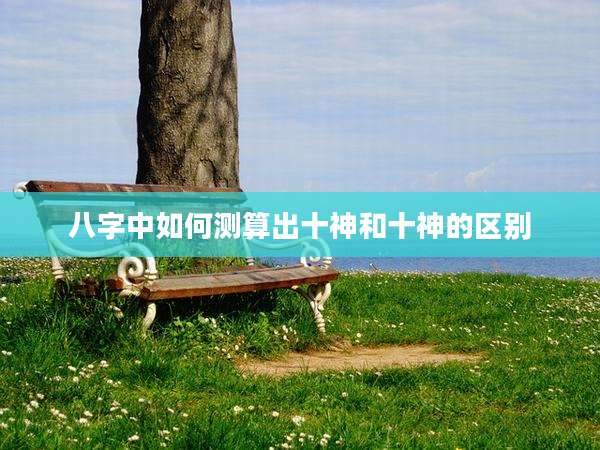 八字中如何测算出十神和十神的区别