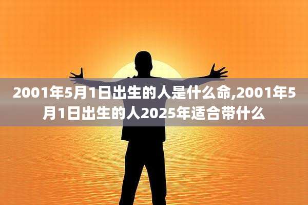 2001年5月1日出生的人是什么命,2001年5月1日出生的人2025年适合带什么
