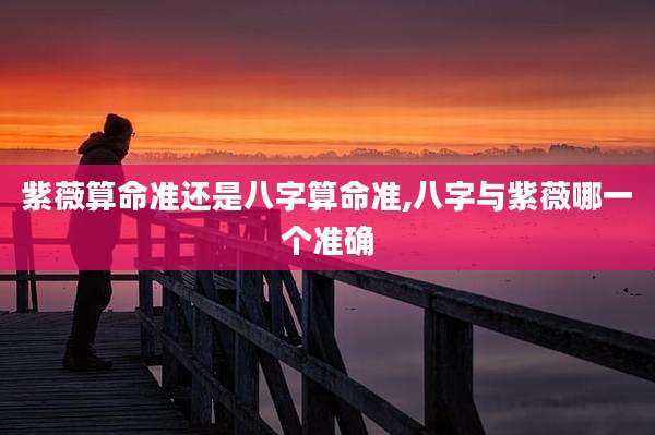 紫薇算命准还是八字算命准,八字与紫薇哪一个准确