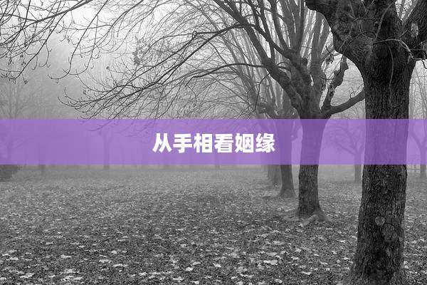 从手相看姻缘