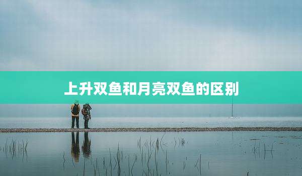 上升双鱼和月亮双鱼的区别