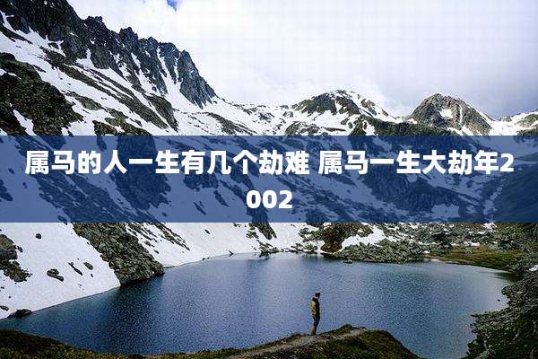 属马的人一生有几个劫难 属马一生大劫年2002