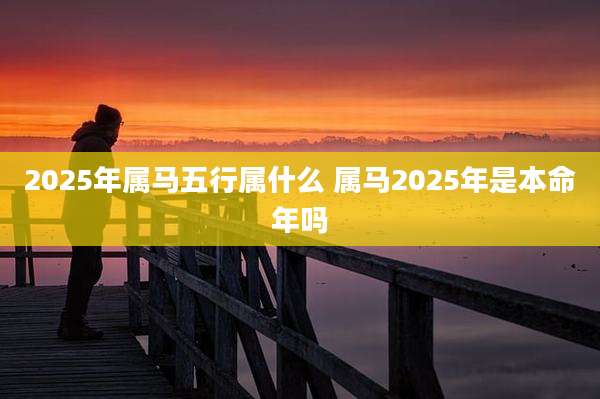 2025年属马五行属什么 属马2025年是本命年吗