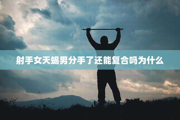 射手女天蝎男分手了还能复合吗为什么