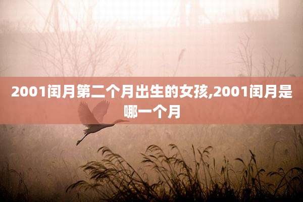 2001闰月第二个月出生的女孩,2001闰月是哪一个月