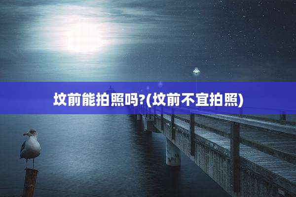 坟前能拍照吗?(坟前不宜拍照)