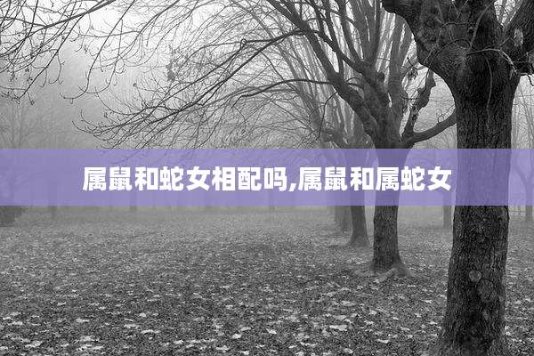 属鼠和蛇女相配吗,属鼠和属蛇女