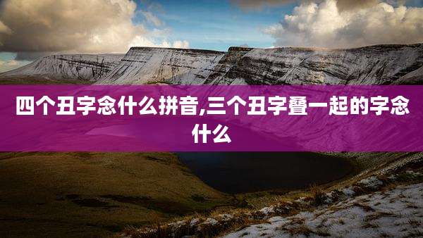 四个丑字念什么拼音,三个丑字叠一起的字念什么
