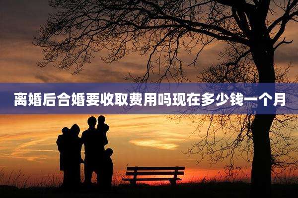 离婚后合婚要收取费用吗现在多少钱一个月