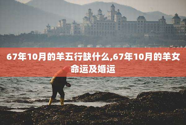 67年10月的羊五行缺什么,67年10月的羊女命运及婚运
